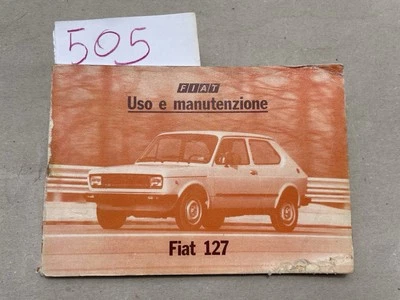 Libretto uso e manutenzione FIAT 127 L C CL  - Originale - Immagine 1 di 4