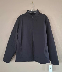 Spyder leichte gefütterte Herrenjacke - schwarz mit Caesar's Logo - Large - Bild 1 von 4