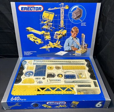 030406 Meccano Erector Metal Construction Set #6 COMPLETE- Largest Set - Image 1 of 4