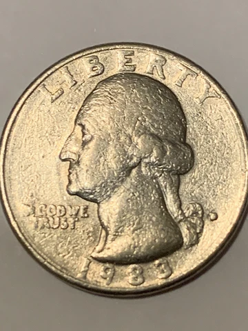 1983-D 25C Washington Quarter Errors Cover