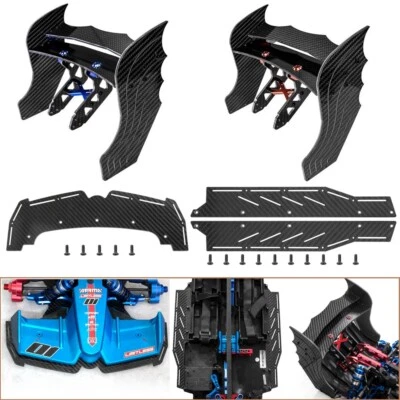For ARRMA 1/7 LIMITLESS V2 Carbon Fiber Front Splitter Side Skirt Tail Wing Set - Image 1 of 4