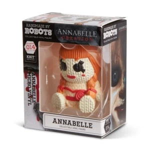 HANDMADE BY ROBOTS KNIT SERIES FIGURA ANNABELLE MICRO VINYL - Foto 1 di 3