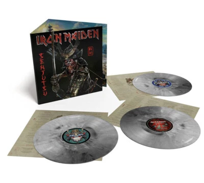 Iron Maiden - Senjutsu Exclusive 3LP Silver Vinyl Limited Edition IN HAND  - Image 1 of 2