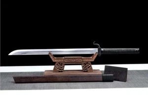 Ninja Shortsword Sword Weapon Combat Tactical Single Edged Blade Two Handed War - Picture 1 of 9