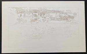BUILDING PLANS & DESIGNS OF FRANK LLOYD WRIGHT WASMUTH PLATE 71 McCORMICK HOUSE - Picture 1 of 6