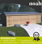 12X10 'Whitefield Shed' Heavy Duty Tanalised Wooden Garden Shed/Workshop/Garage