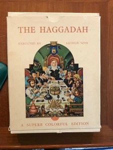 The Haggadah. Executed by Arthur Szyk. [Unique binding] - Imagen 1 de 6