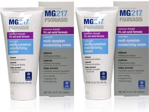 MG217 Medicated Moisturizing Psoriasis Cream with 3% Salicylic Acid, - Picture 1 of 8