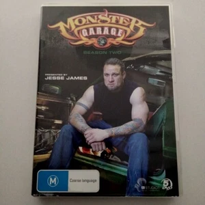 Monster Garage Season Two DVD Region 4 PAL TV Series Jesse James 5 Disc Set - Imagen 1 de 9