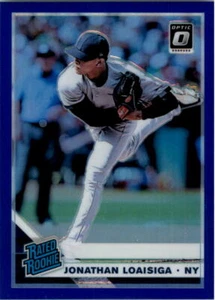 Donruss Optic Blue #41 Jonathan Loaisiga 2019 clasificación RR novato/75 - casi nuevo-como nuevo - Imagen 1 de 2
