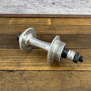 Vintage Shimano Dura Ace Rear Hub 32 Hole 32h 126 mm Quick QR 7400 Freewheel A6 - Picture 1 of 13