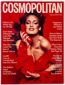 JERRY HALL Steve Hiett LAURIE COLWIN Bill King CARDIFF Cosmopolitan magazine 70s - Picture 1 of 1