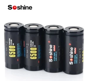 REAL CAPACITY 32650 Lifepo4 3.2v 6500mAh Rechargeable Battery 2000 discharge - Picture 1 of 9