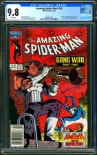 AMAZING SPIDER-MAN #285 - CGC 9.8 WP - NM/MT - NEWSSTAND -  PUNISHER