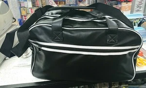 Bolso de gimnasio retro negro - Imagen 1 de 1