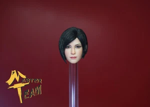 1:6   Wong Girl Agent Head Sculpt Model For 12''Female Suntan Figure Body Toy - Picture 1 of 11