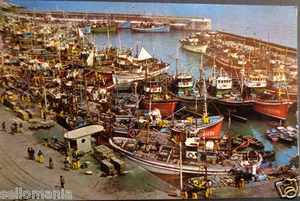 POSTAL GUETARIA FLOTA PESQUERA GUIPUZCOA FISHING BOAT POSTCARD POSTKARTE CC03279 - Foto 1 di 1