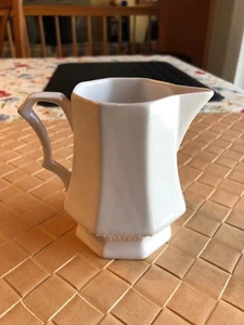 Vintage Independence Ironstone White Castleton Creamer - Picture 1 of 7