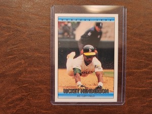 1992 Donruss Baseball Rickey Henderson Oakland A's # 193
