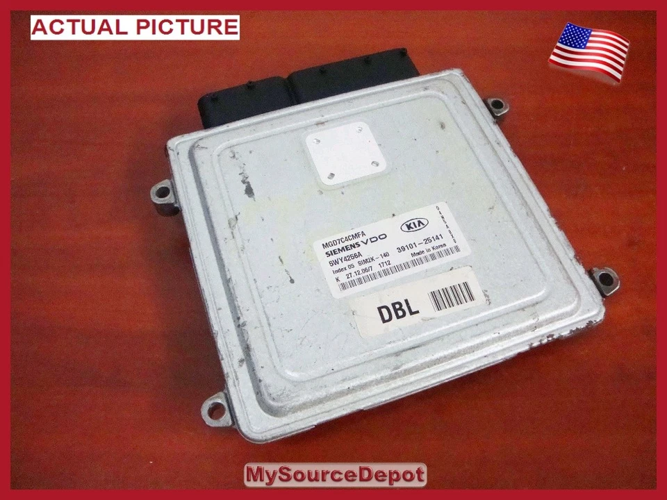 2006,2007,2008,KIA,OPTIMA,MAGENTIS,ECM,MÓDULO DE CONTROL DEL MOTOR,3910125141 Foto 1 de 1
