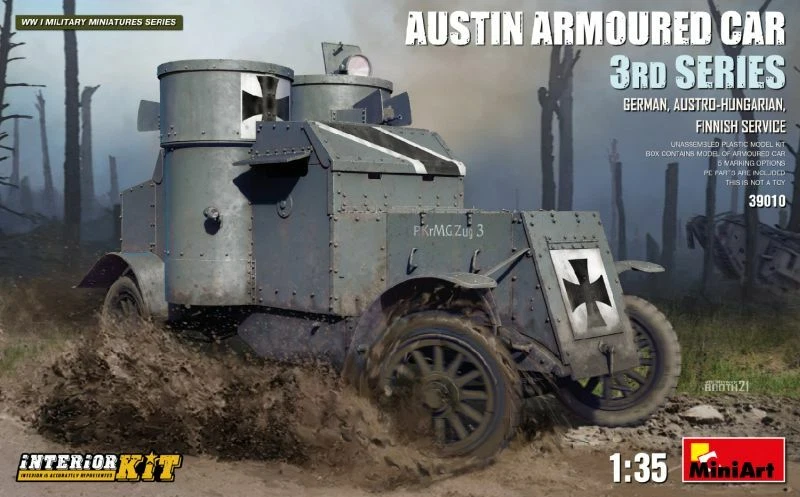Austin Armoured Car 3rd Series: German Austro-Hungarian Service Interior 1:35 - Immagine 1 di 1
