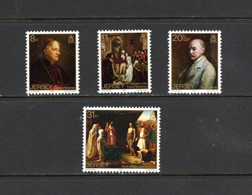 S4286 Jersey 1983 pinturas artísticas 4v.   MNH Foto 1 de 1