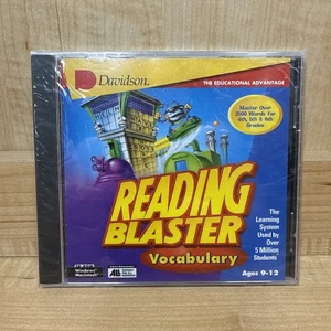 Reading Blaster: Vocabulary (Age 9-12) (Mac/PC CD ROM, 1997) Sealed NEW!! - Picture 1 of 2