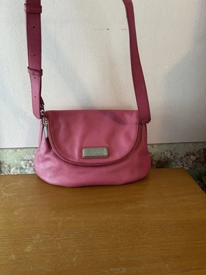 Marc Jacob’s Pink Pebbled Leather Purse/Dust Bag - Image 1 of 4