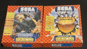 LINE OF FIRE & ESWAT - US GOLD - Commodore Amiga - TESTÉ - SEGA ARCADE HITS - Photo 1/3