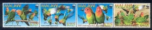 Malawi - 2009 postfrisch 4er Set - 4er Streifen - (WWF) 751a-d c.v. 10.00 - Bild 1 von 1