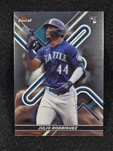Topps Finest 2022 Julio Rodríguez #23 RC Seattle Mariners. - Imagen 1 de 2