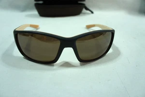 Maui Jim Local Kine MJ 810-25MC Matte Black Sunglasses, Brown Polarized w/ Case - Picture 1 of 17