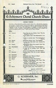 Coro di Alleluia, dal Messia di Händel, Giorgio Federico - Foto 1 di 1