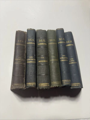 Lot 1900 I.C.S. Handbooks, Electrical Engineers Mechanics Builders Guides Tables - Image 1 of 4