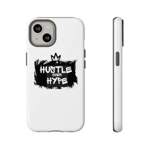 Hustle Over Hype iPhone Case Motivational Phone Cover Trendy Stylish - Picture 1 of 59
