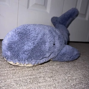 Jellycat Grande Wilbur Ballena 17” Peluche Peluche Océano Criatura Marina Azul - Imagen 1 de 11