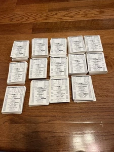 LOTE DE TARJETAS DE TEMPORADA 1999 DINASTÍA LIGA BÉISBOL TARJETAS DE JUGADOR CON ESTADÍSTICAS - Imagen 1 de 12
