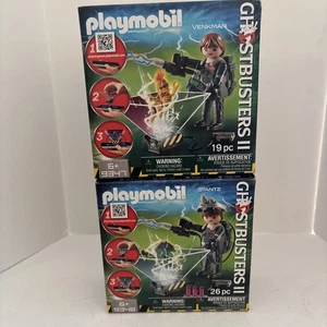 Playmobil Ghostbusters II Venkman & Stantz Bauset 9347 9348 Neu Versiegelt - Bild 1 von 7