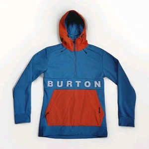 Burton x Fat Tire New Belgium Snowboarding Pullover Hoodie Jacket Mens Size XS - Picture 1 of 10