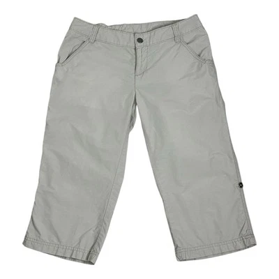 Pantalón Bermuda Columbia para Mujer Talla 4W Caqui. Senderismo Pesca Actividad al aire libre Foto 1 de 4