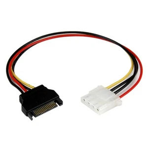 StarTech.com 12 cali SATA na LP4 Kabel zasilający Adapter F/M - Zasilacz SATA na LP4 - Zdjęcie 1 z 4