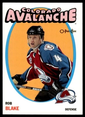 2001-02 Topps O-Pee-Chee RETRO Rob Blake Colorado Avalanche #71 - Image 1 of 2
