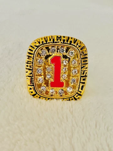 1994 Arkansas Razorbacks Commerative Championship Fan ring, US Ship Cover
