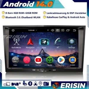 8" 64GB DAB+Android 14 Autoradio GPS Opel Corsa C/D Zafira Astra H Meriva Vectra - Bild 1 von 21