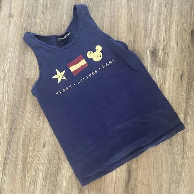 复古迪士尼肌肉背心米老鼠图形男女通用 Y2K — 第 1/4 张图片