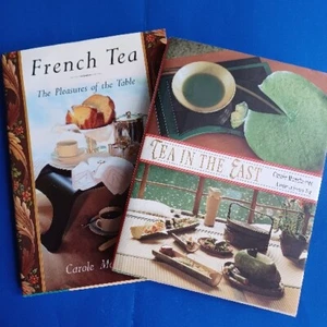 Tea Books Lot "French Tea" & "Tea In the East" by Carole Manchester Both HC DJ - Picture 1 of 20