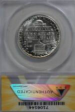 1948  .50   ANACS  MS 66 BOOKER T WASHINGTON    Classic Silver Commemorative  