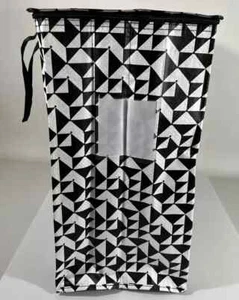 KNALLA Shopping Bag/Tote 12 Gallons Black White 00473693 - Picture 1 of 4