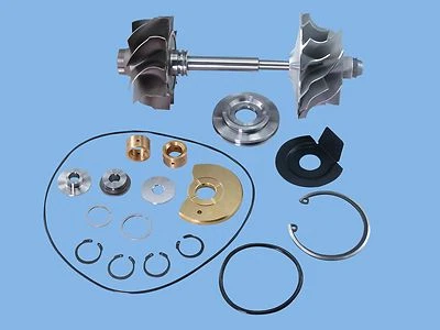 Für Borg Warner S300SX3 Turbo-66mm-T4 Turbo Rad & Schaft & Upgraded 360° Set - Bild 1 von 3