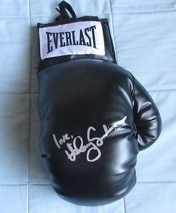 HILARY SWANK SIGNIERTER EVERLAST BOXHANDSCHUH DC/COA (MILLION DOLLAR BABY) NACHWEIS - Bild 1 von 4